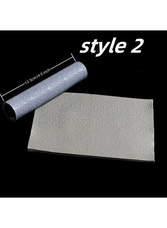 3D Printed Texture Roller For Clay And Foam Miniature Terrain Style 4 - Image 2