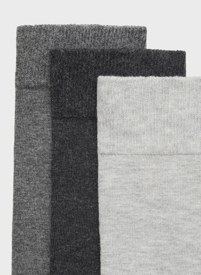 Mango Man 3 Pack Cotton Socks
