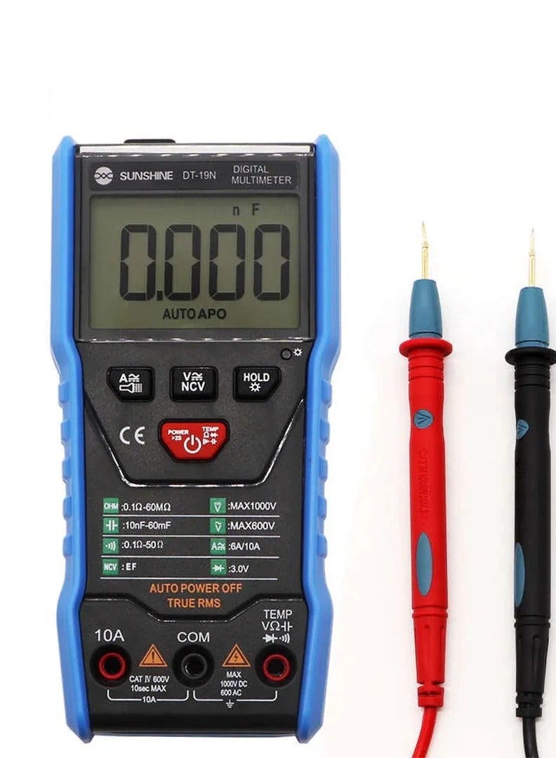 Sunshine DT-19N Mini Intelligent Digital Multimeter  - Image 4