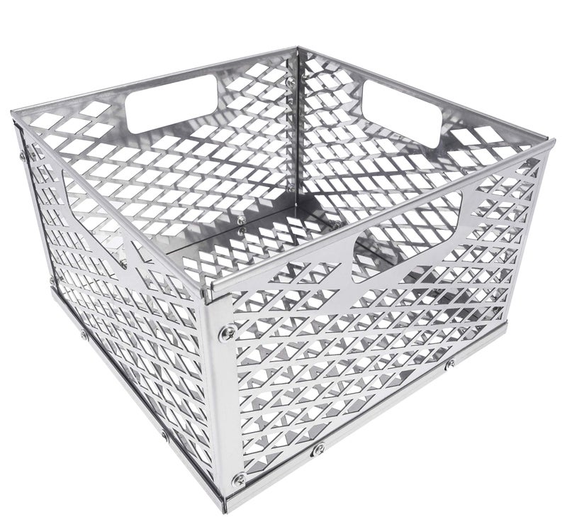 Charcoal Firebox Basket for Oklahoma Joes Highland Bandera Longhorn Fits Most Offset Smoker Grill Stainless Steel 12 x 12 x 75 Inches