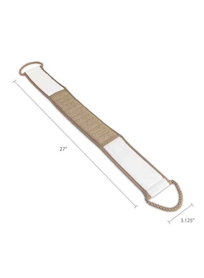 Eurow Beauty Cleaning And Cleansing Exfoliating Bamboo Back Scrubber 2 Pack - Image 3