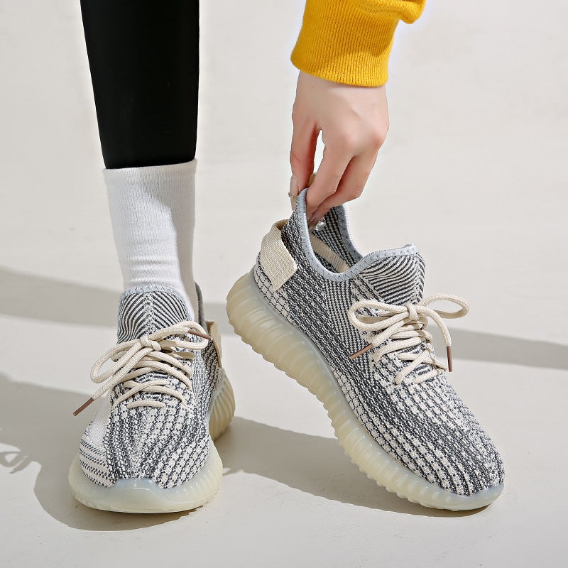 Coconut Shoes – Unisex Breathable Fly-Knit Sports Sneakers for Men and Women