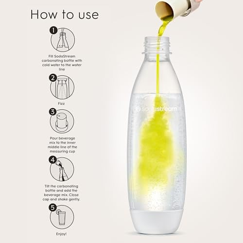 SodaStream - Mountain Dew Zero Sugar Drink Mix | For Sparkling Water Makers | Sugar-Free, 0 Calories | Caffeine: 48mg/12oz | Makes 96 Servings | 14.9 Fl Oz, Pack of 4 - Image 4