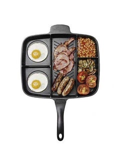 PAVITYAKSH PAVITYAKSH Magic pan Double Sided Magic Frying Pan, Non-Stick 5 in 1 Fry Pan Divided Grill Fry Oven Meal Skillet  - Image 1