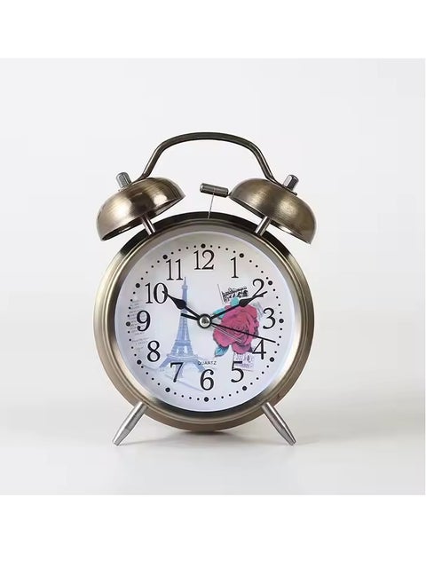 Small Brass Alarm Clock - MK-2004-1