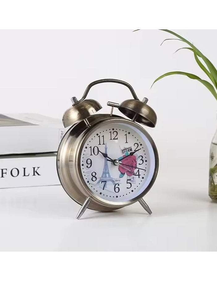 Small Brass Alarm Clock - MK-2004-1