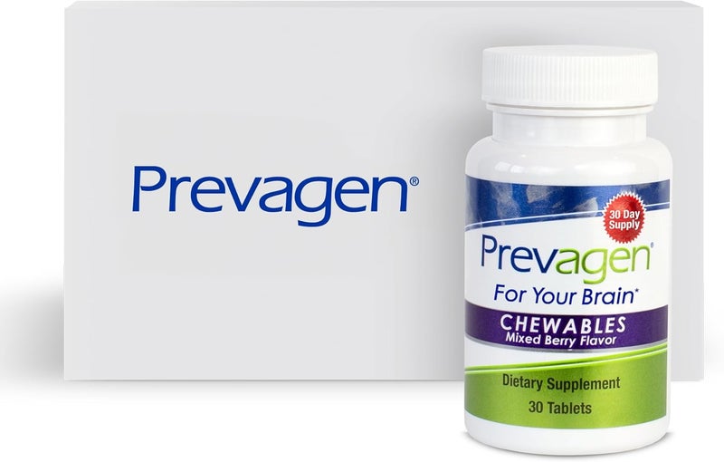 Prevagen Regular Strength Mixed Berry Chewables  30 Count  Formulated for Your Brain  10mg of Apoaequorin Plus Vitamin D3 - Image 1
