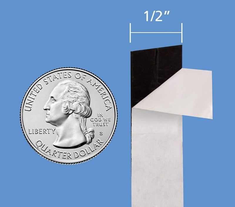 Hygloss Self-Adhesive Magnetic Tape - 1/2 Inch x 300 Inch for Crafts and Organization - Image 3