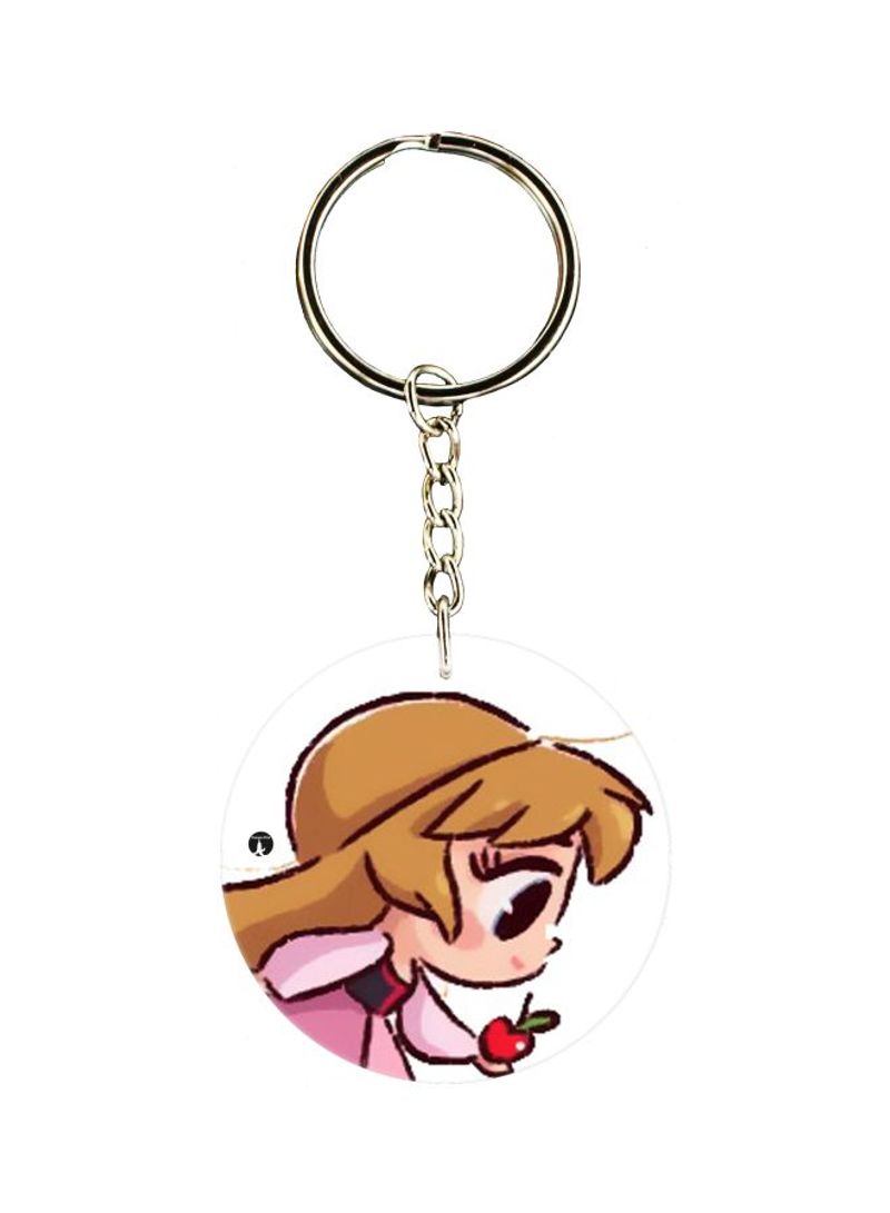 RKN Cartoon Printed Double Sided Keychain