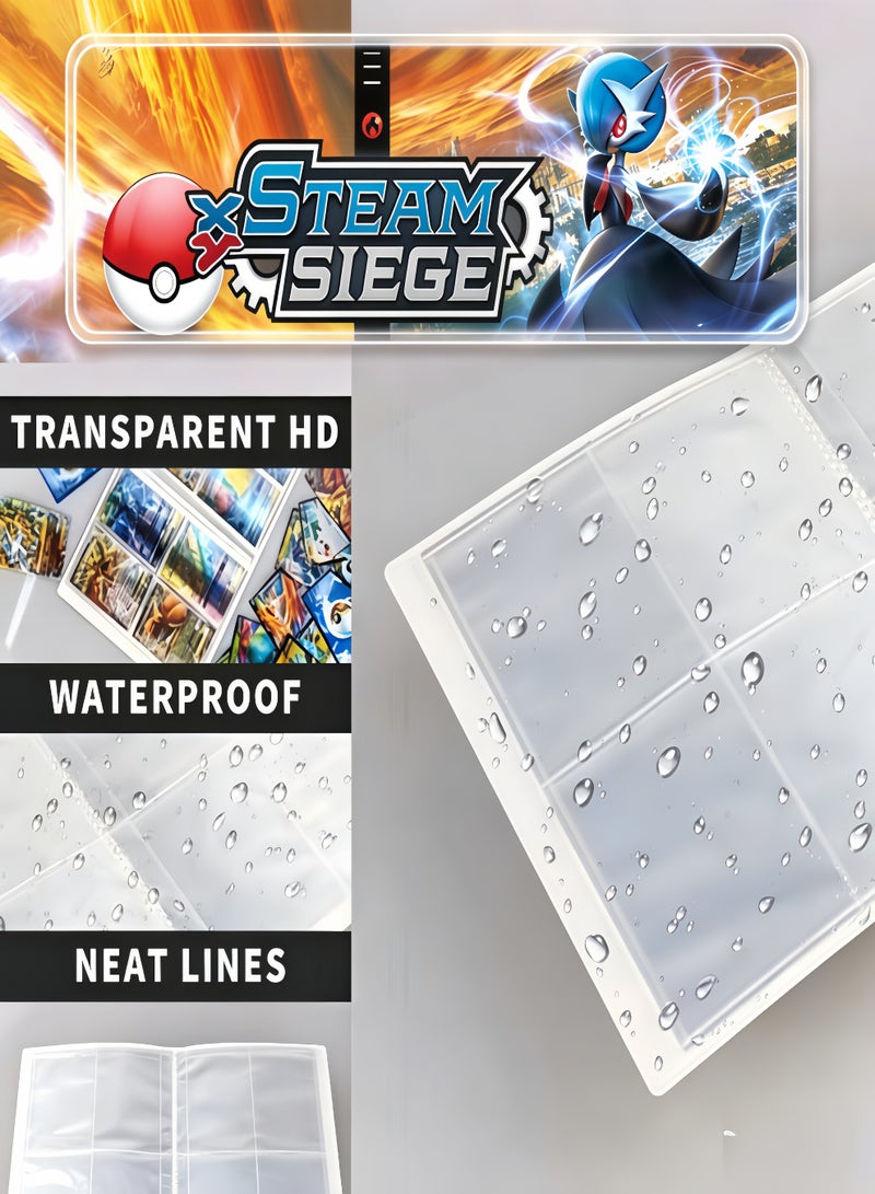 Pokemon Card Album for Pokemon Cards, 24 Sheets Can Hold 432 Cards, Waterproof Card Collection Album - Image 5