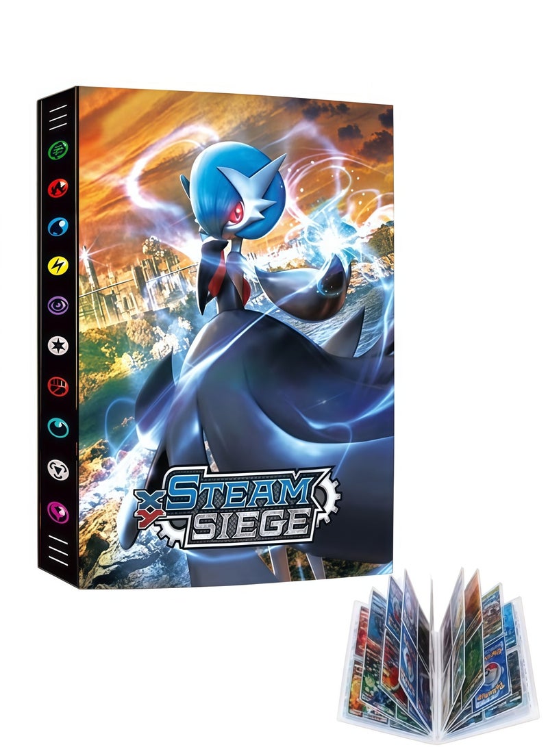 Pokemon Card Album for Pokemon Cards, 24 Sheets Can Hold 432 Cards, Waterproof Card Collection Album - Image 1