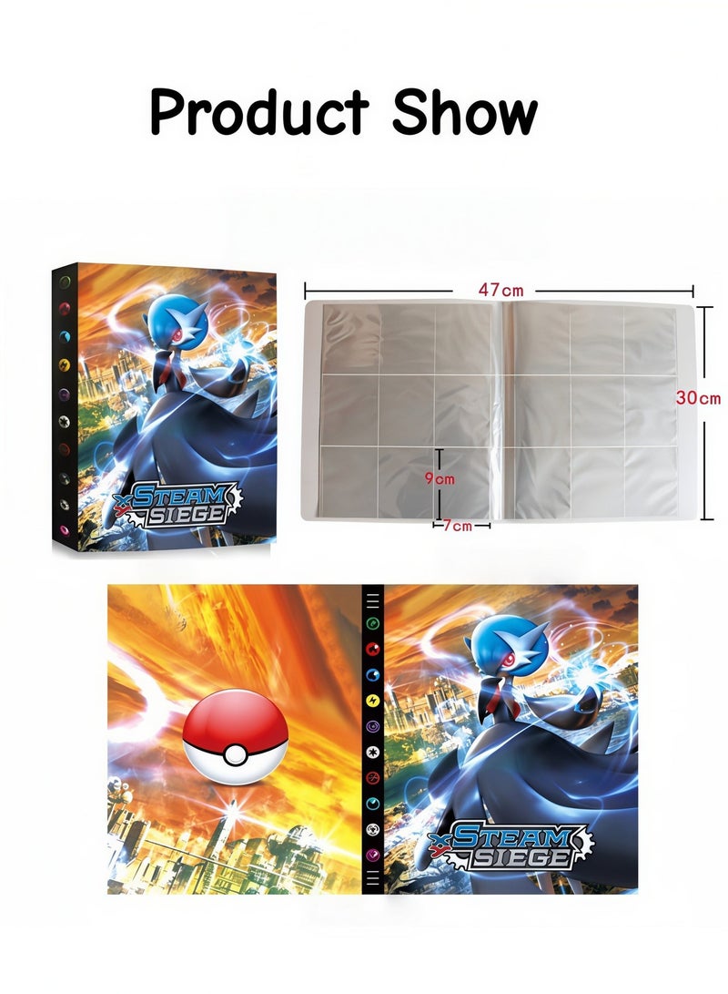 Pokemon Card Album for Pokemon Cards, 24 Sheets Can Hold 432 Cards, Waterproof Card Collection Album - Image 2