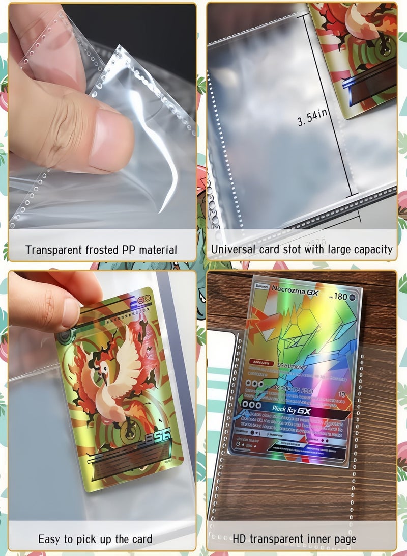 Pokemon Card Album for Pokemon Cards, 24 Sheets Can Hold 432 Cards, Waterproof Card Collection Album - Image 4