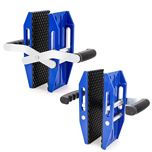 HighTop 2PCS Stone Granite Carrying Clamps Handed Panel Carriers Heavy Duty Clamps for Granite and Marble Panels Countertop Glass Slabs Metal Sheet Plywood (3-45mm) 660lbs - Image 4