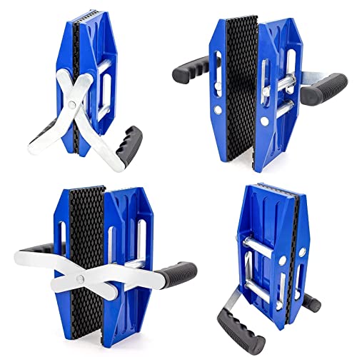 HighTop 2PCS Stone Granite Carrying Clamps Handed Panel Carriers Heavy Duty Clamps for Granite and Marble Panels Countertop Glass Slabs Metal Sheet Plywood (3-45mm) 660lbs - Image 3