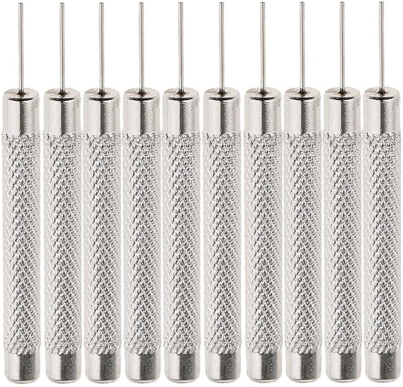 klarako 10pcs/Set 0.7mm Watch Chain Link Remover Punch Pins Link Pin Remover Tools - Image 1