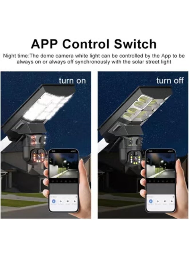 Gravity 8MP Solar CCTV Camera with Streetlight & 64GB Card – Dual Lens 4G Wireless Smart Security Camera, Motion Tracking, Night Vision, Two-Way Audio & Remote App Control – Outdoor HD Surveillance System - Image 4