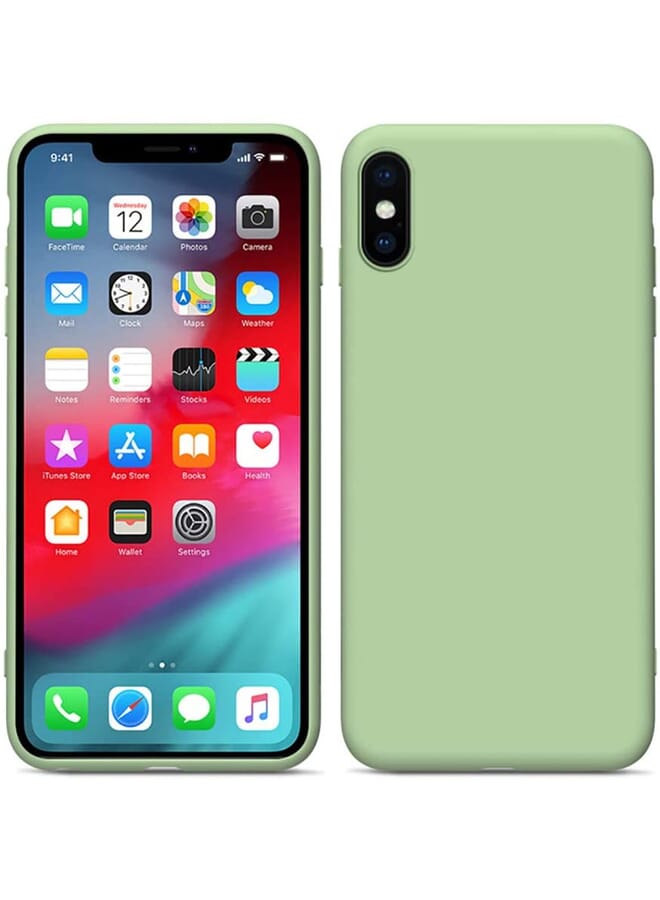 PROMASS Iphone X/Xs Silicone Case Cyan,Sold - Image 3