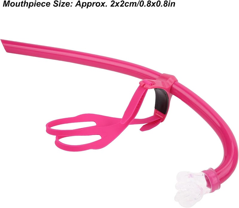 woobles Swim Snorkel, Swim Training Gear Breath Snorkel for Swimming for Diving-red - Image 5
