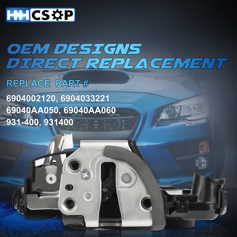 HHCSOP Front Left Driver Side Door Lock Latch Actuator Fit for Toyota 4Runner Camry Corolla Matrix Sienna Solara Lexus ES300 ES330 RX350 RX400h Scion TC XA 2002 2003 20004 2005 2006 2007 2008 2009 2010 2011 - Image 4