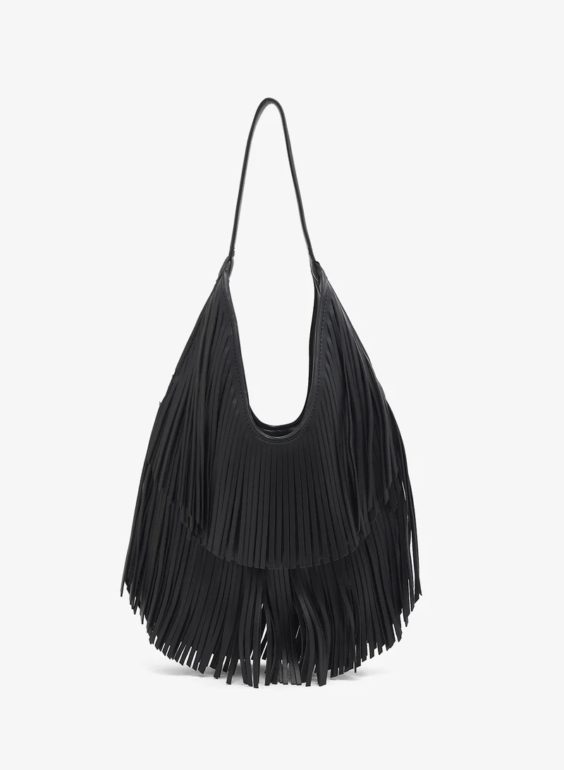 Ginger Fringe Detailed Tote Bag