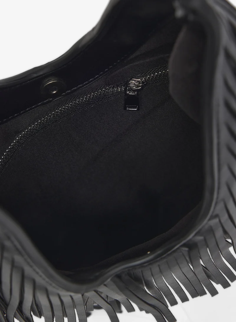Ginger Fringe Detailed Tote Bag