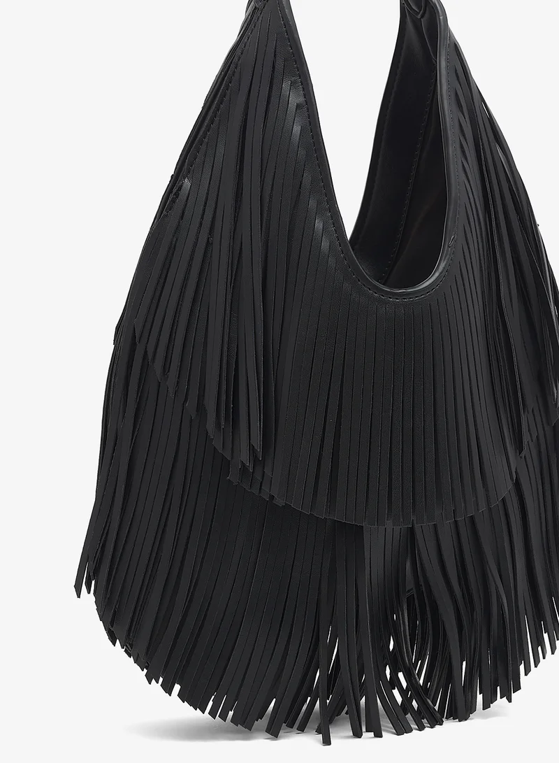 Ginger Fringe Detailed Tote Bag