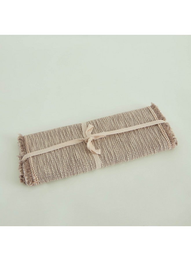 Home Box Naturio Slub 2-Piece Table Placemat 48 x 33 cm  - Image 5