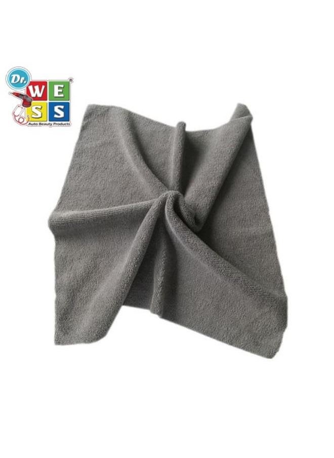 Dr.WESS Auto Beauty Products Edgless Microfiber Towel-Dark Gray 40*40 