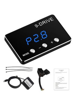 9 Drive Modes Throttle Response Controller, Smart Electronic Racing Accelerator Compatible, Intelligent Pedal for JEEP JK Dodge RAM 1500
