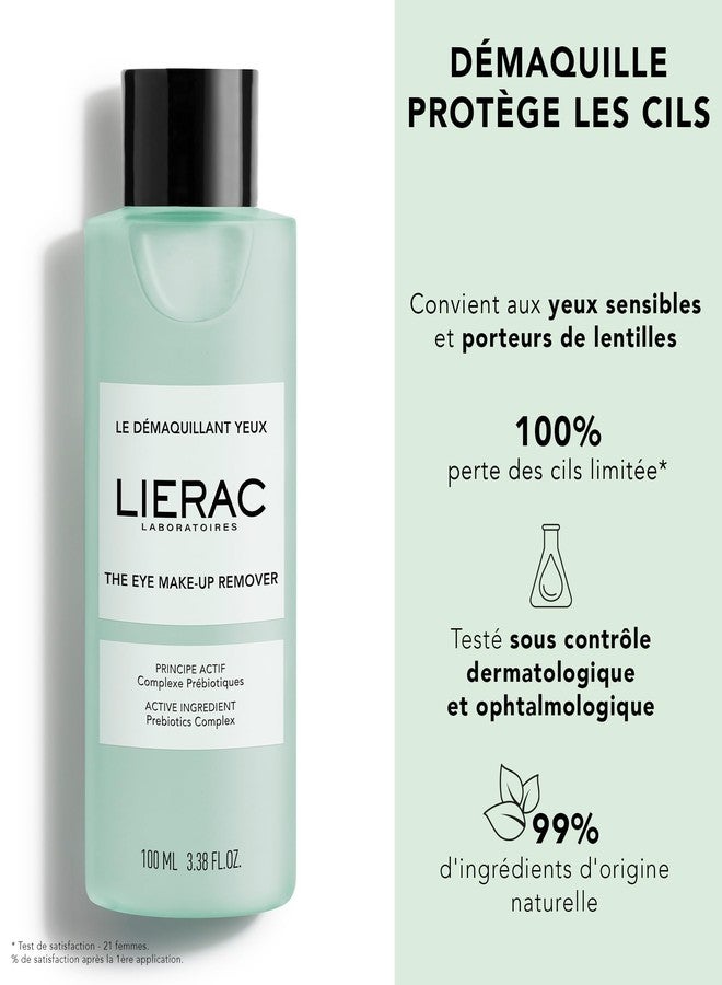 Lierac Demaquillant Eye MakeUp Remover, Gently Cleanses, Moisturizes, and Soothes Eye, Protects Lashes, Water-resistant Make up Remover - 100ml - Image 2