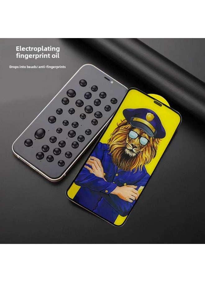 Generic - Applicable To Apple 16 Tempered Film IPhone15PRO Full Screen 13 Dustproof XR Anti-Fingerprint 16PROMAX Mobile Phone Film-Color:Ag Ultra Clear  With Packaging-Size:iPhone Xs Max - Image 1