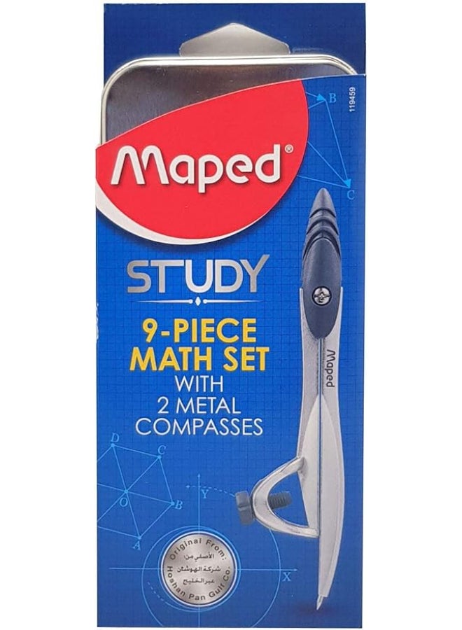 Maped M.Set Study Geometry 9Pc Set - Image 1