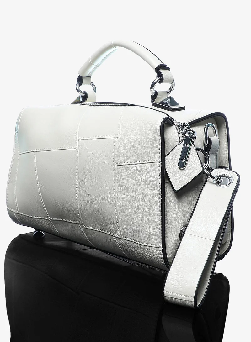 Haute Sauce Patchwork Top Handle Handbag