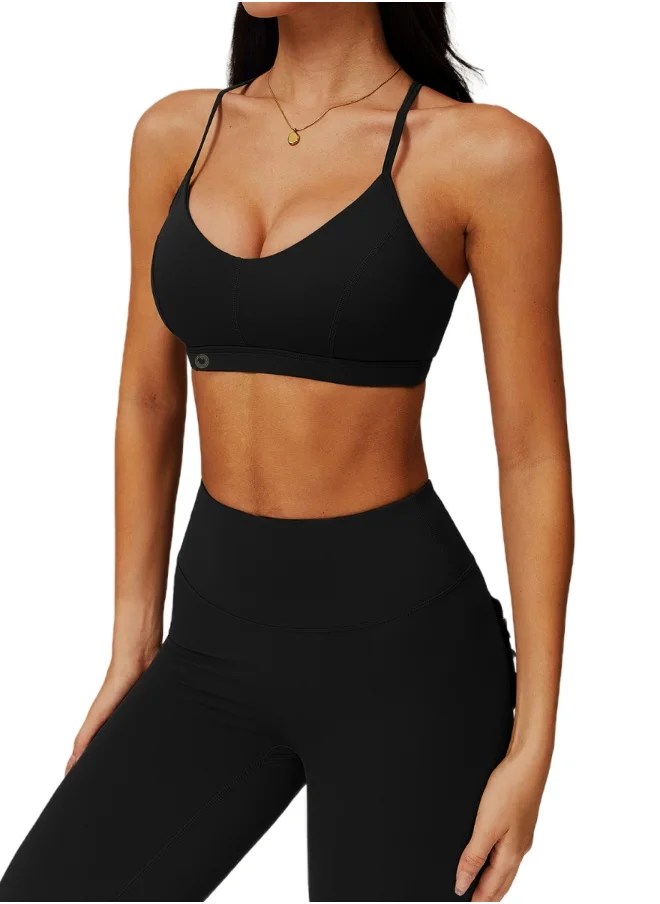KAWN.YOGA Womens X Back Sports Bra