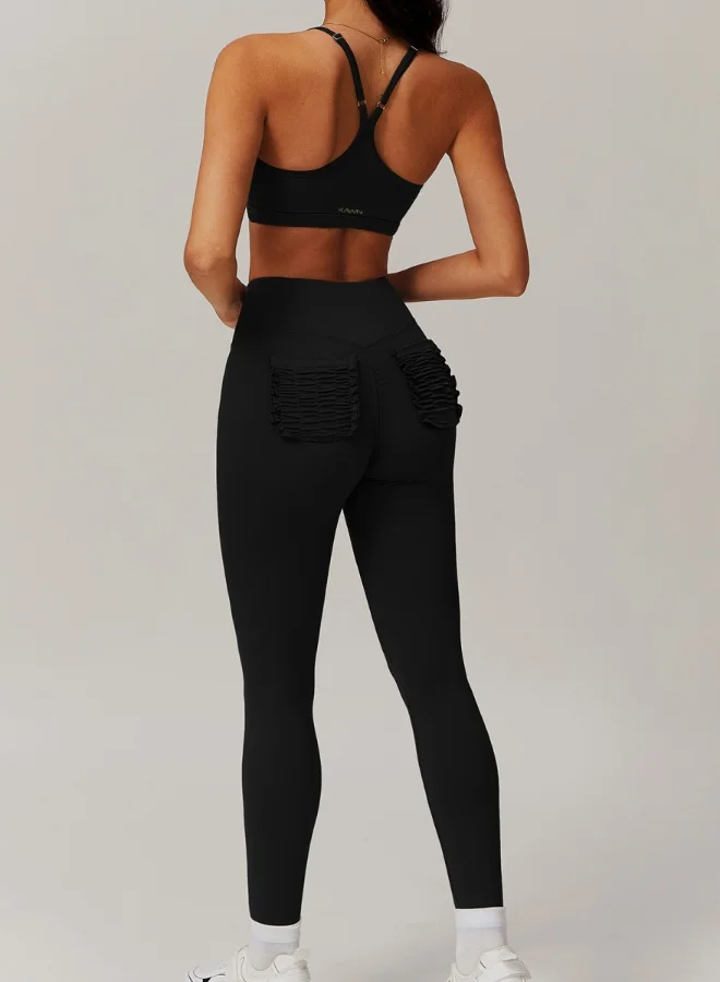 KAWN.YOGA Womens X Back Sports Bra