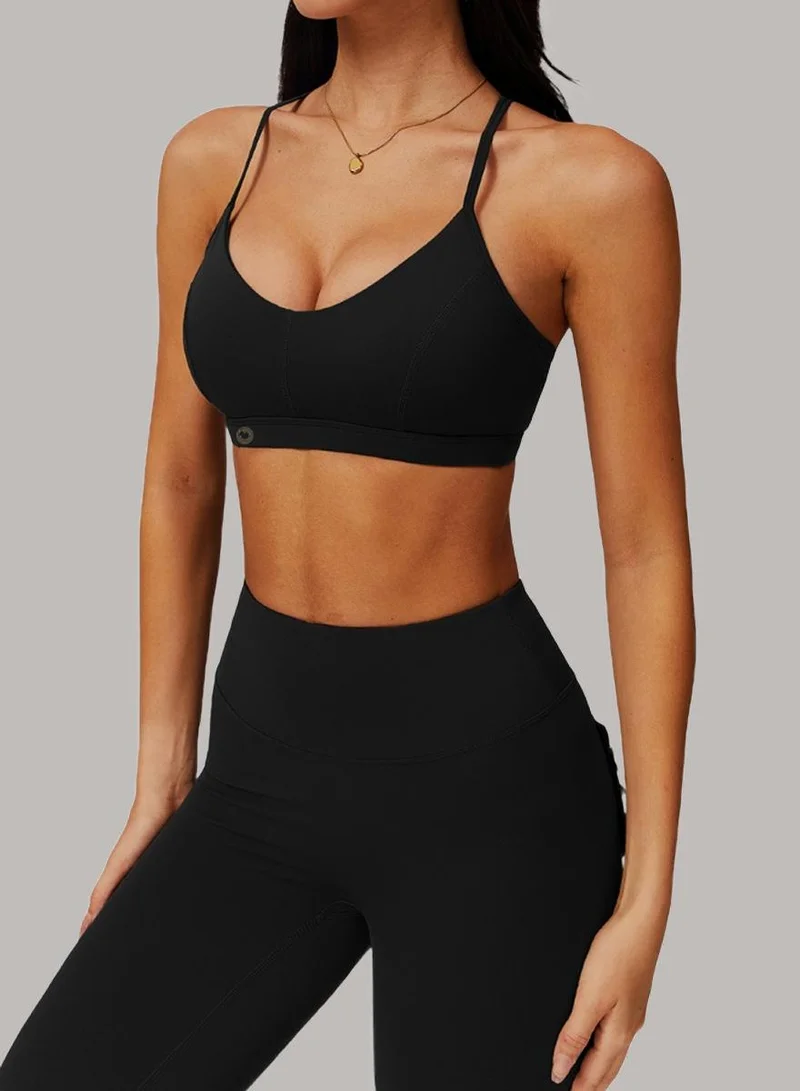 Womens X Back Sports Bra