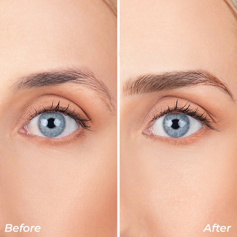 MCoBeauty - Tattoo Brow Microblading Eyebrow Pen - Ink Brow Pen - Light Medium Shade - Easy to Apply, Ink-Like Formula - Ultra-Fine Micro Fork Top - Long Wearing Formula - Stocking Stuffers - Image 3