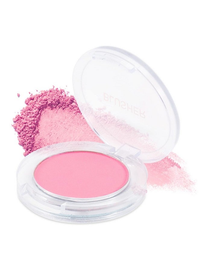 Boobeen Single Color Blush Face Blush Palette Matte Baked Makeup Blush Powder High Pigment Pressed Blush, Longlasting Colorful, Blends Easily, Lightweight (02) - Image 2