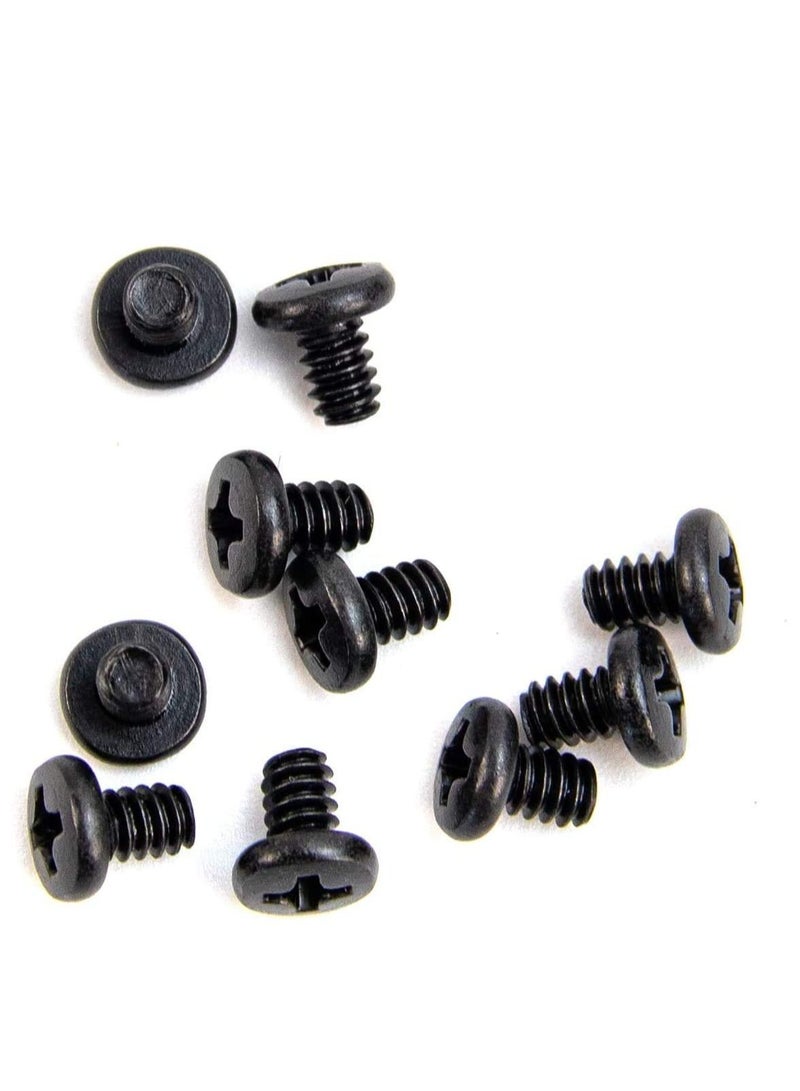 Y&D 10 Pack Black PCI Slot Cover Hard Steel Dust Filter Blanking Plate with Screws  - Image 5