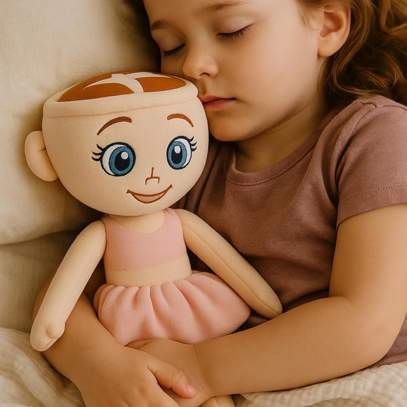 Y&D Pink Ballerina Cappuccina Brainrot  Plush Toys PP Cotton Collectible Soft Stuffed Animals Toy Plush Toy Doll - Image 3