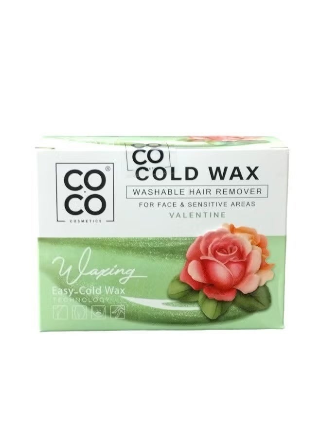 Coco Wax Cold Wax for Hair Removal: Effective Hair Removal from the Roots, Suitable for All Skin Types, 250g - Image 1