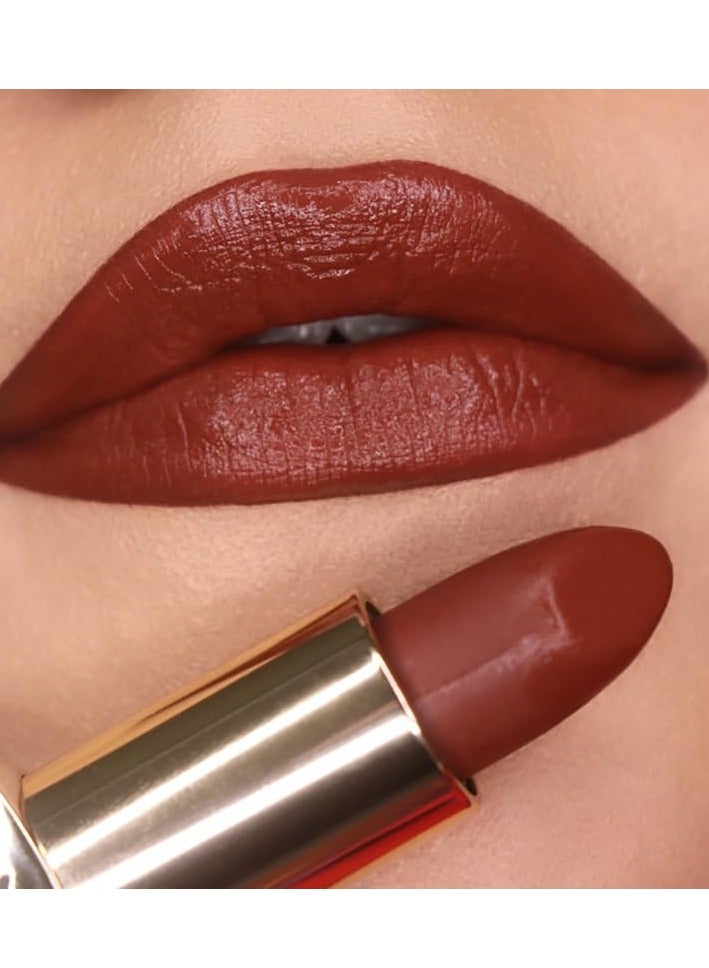 Iba Long Stay Matte Lipstick Shade M02 Mocha Shot 4g - Image 2