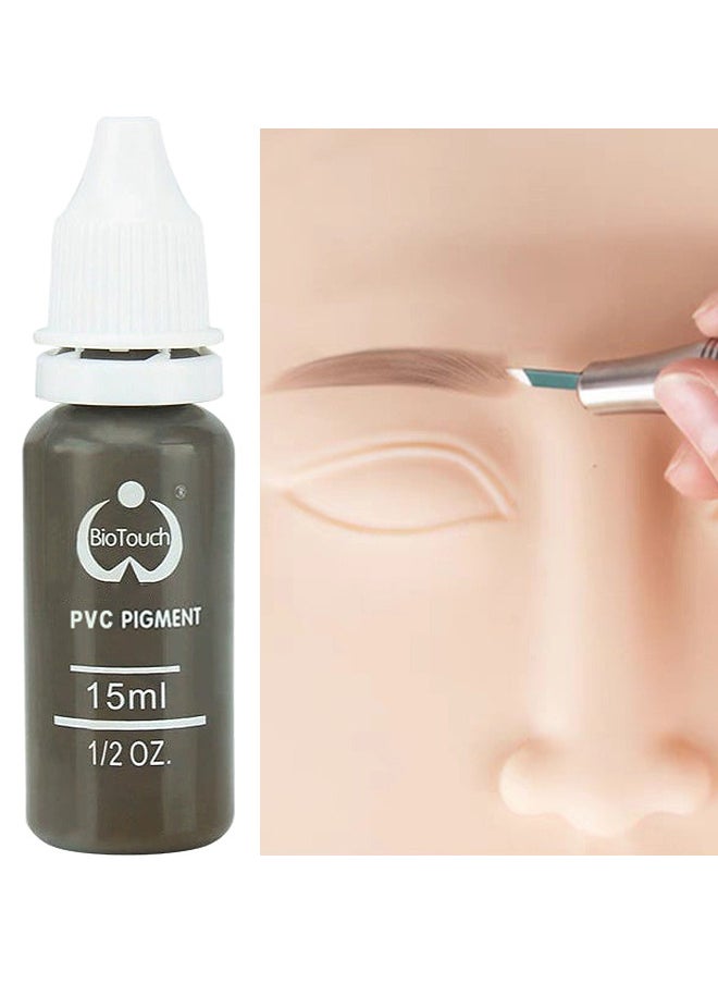 Biotouch 2PCS Eyebrow Pigment For Eyebrows/Brows - Micro pigments - Microblading pigments PMU - Machine Use - Medical Grade - No Mixing eyebrow pigment for shading For Professionals Only, Dark Coffee 1/2 oz  - Image 5