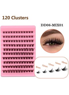 Generic 3D Handmade Soft Mink False Eyelashes Natural Looking 4 Set 120/160 Mex Lashes  - Image 3