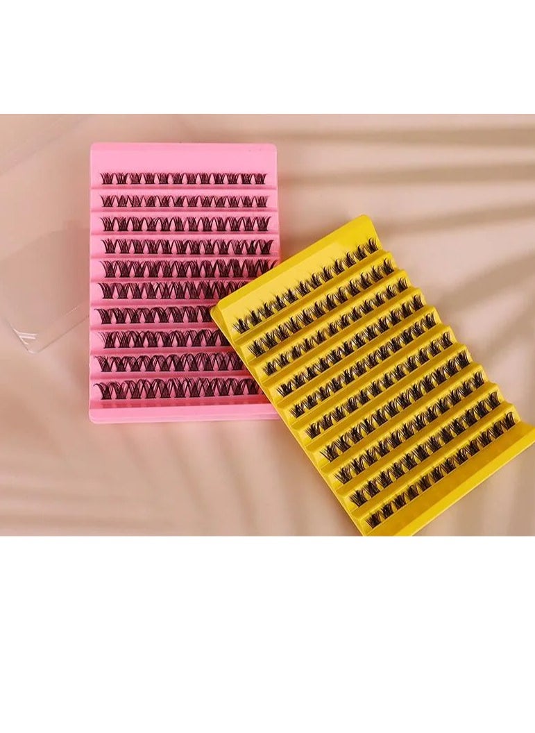 Generic - 3D Handmade Soft Mink False Eyelashes Natural Looking 4 Set 120/160 Mex Lashes - Image 1