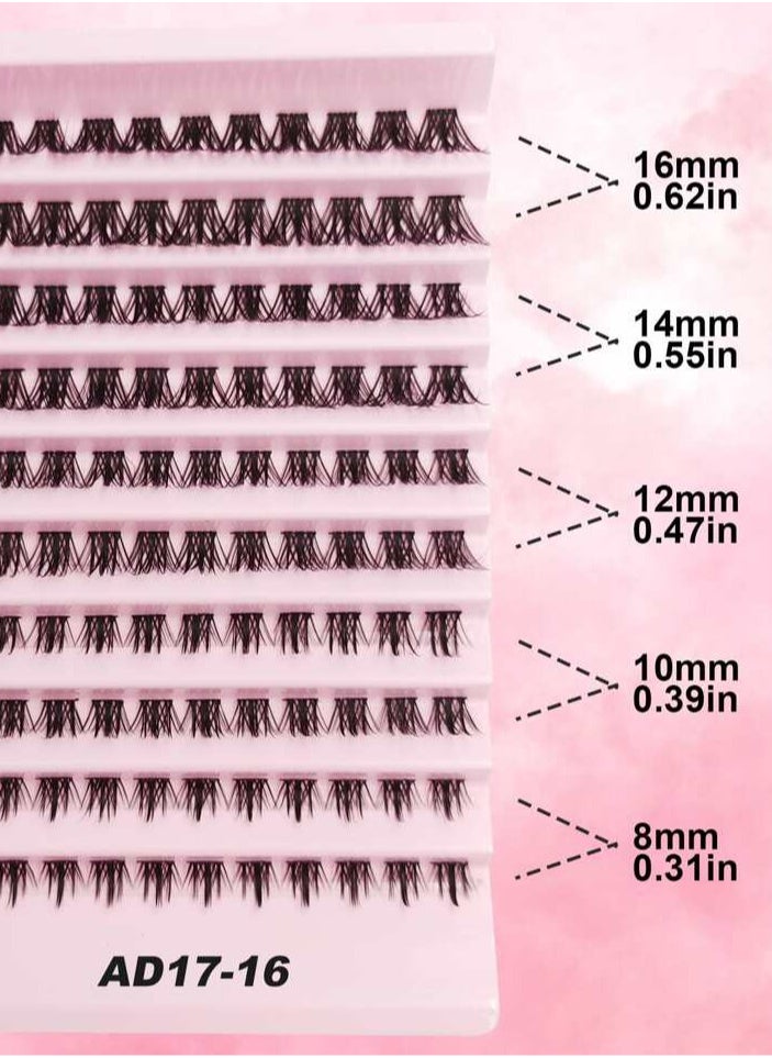 Generic - 3D Handmade Soft Mink False Eyelashes Natural Looking 4 Set 120/160 Mex Lashes - Image 1