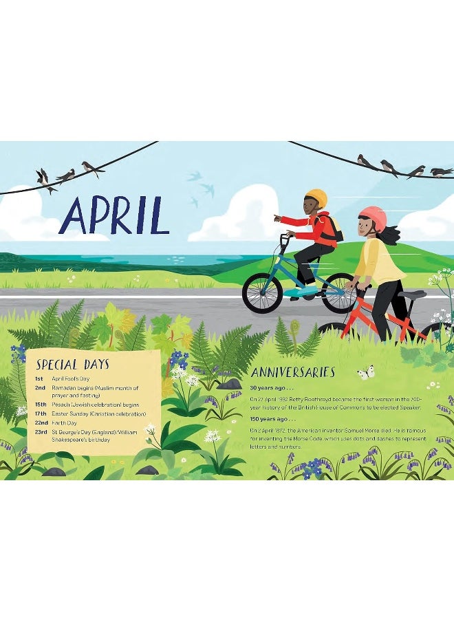 National Trust: 2022 Nature Month-By-Month: A Children's Almanac  - Image 2