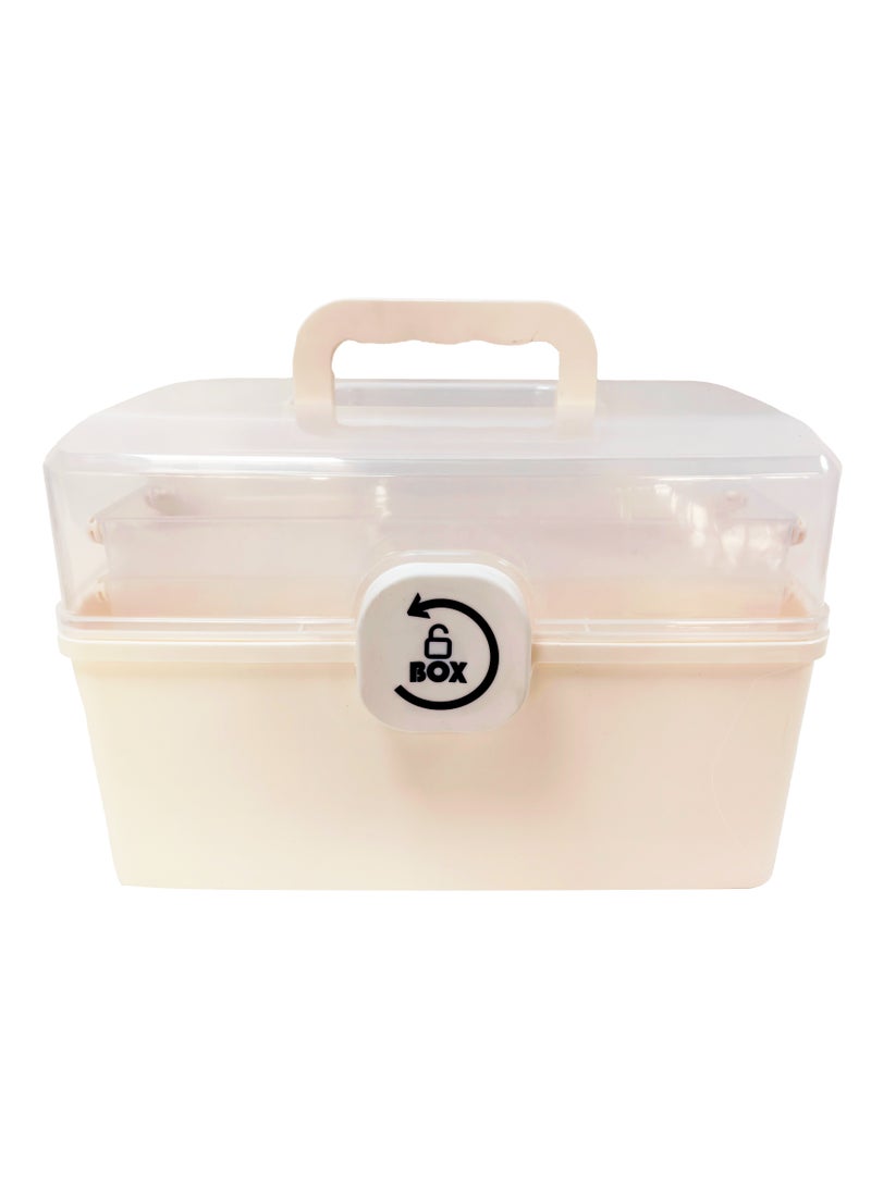 تيانبو فيرست صندوق الأدوية تيانبو فيرست - مثالي للاستخدام المنزلي مع مساحة لتخزين المستلزمات الأساسية - Image 1