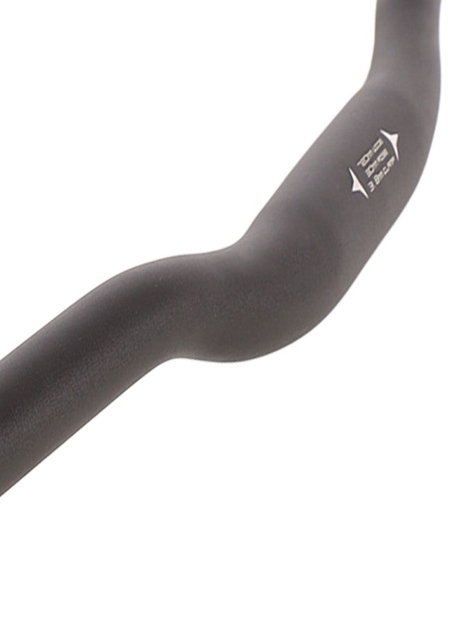 WAKE Bicycle Handlebar Comfortable Aluminum Alloy Bike Riser Bars for Mountain Bike Modification 780mm Black - Image 2